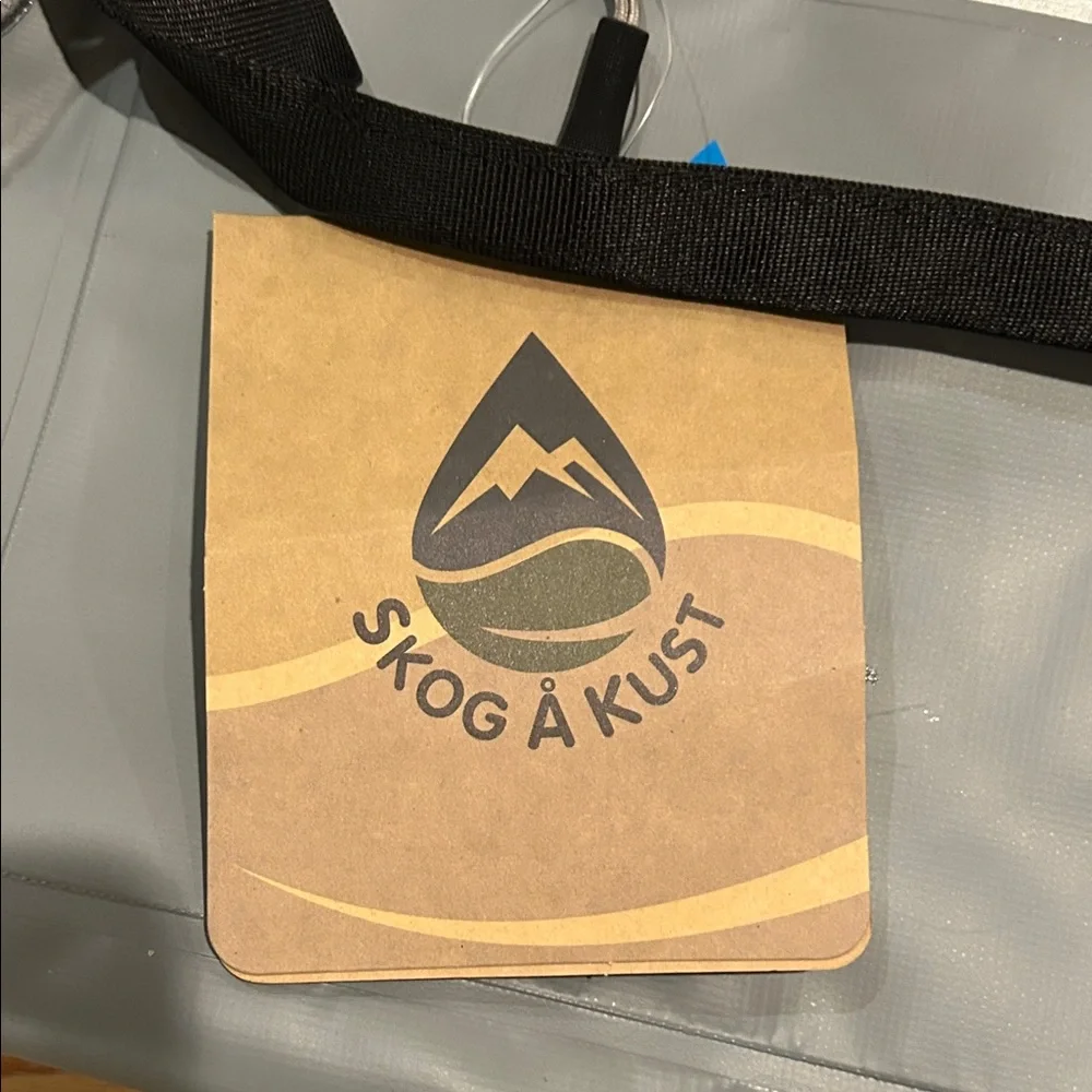 Skog A Kust Gray Waterproof Duffel Bag. 40L capacity